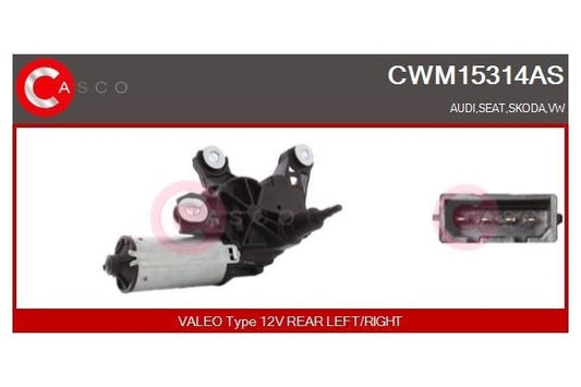 Vindusviskermotor, CASCO CWM15314AS